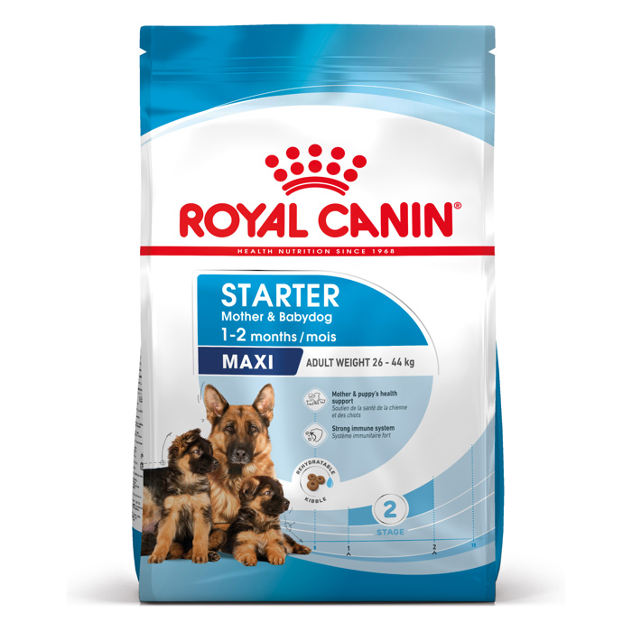 ROYAL CANIN MAXI STARTER 4K XIRA TROFI SKuLOu